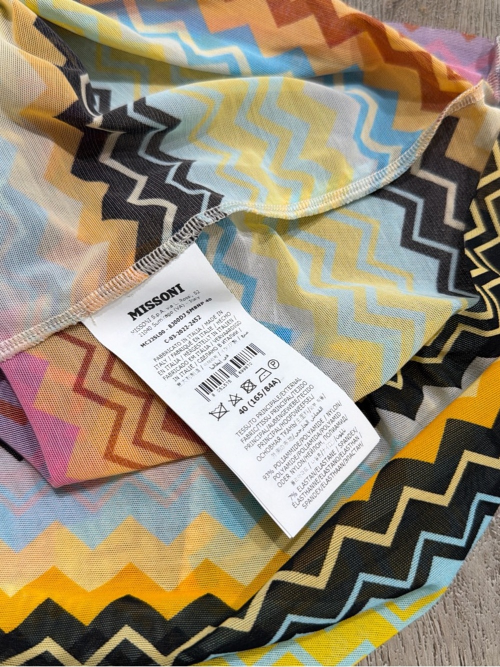 Missoni zig zag printed beach dress - Picture 5 of 6